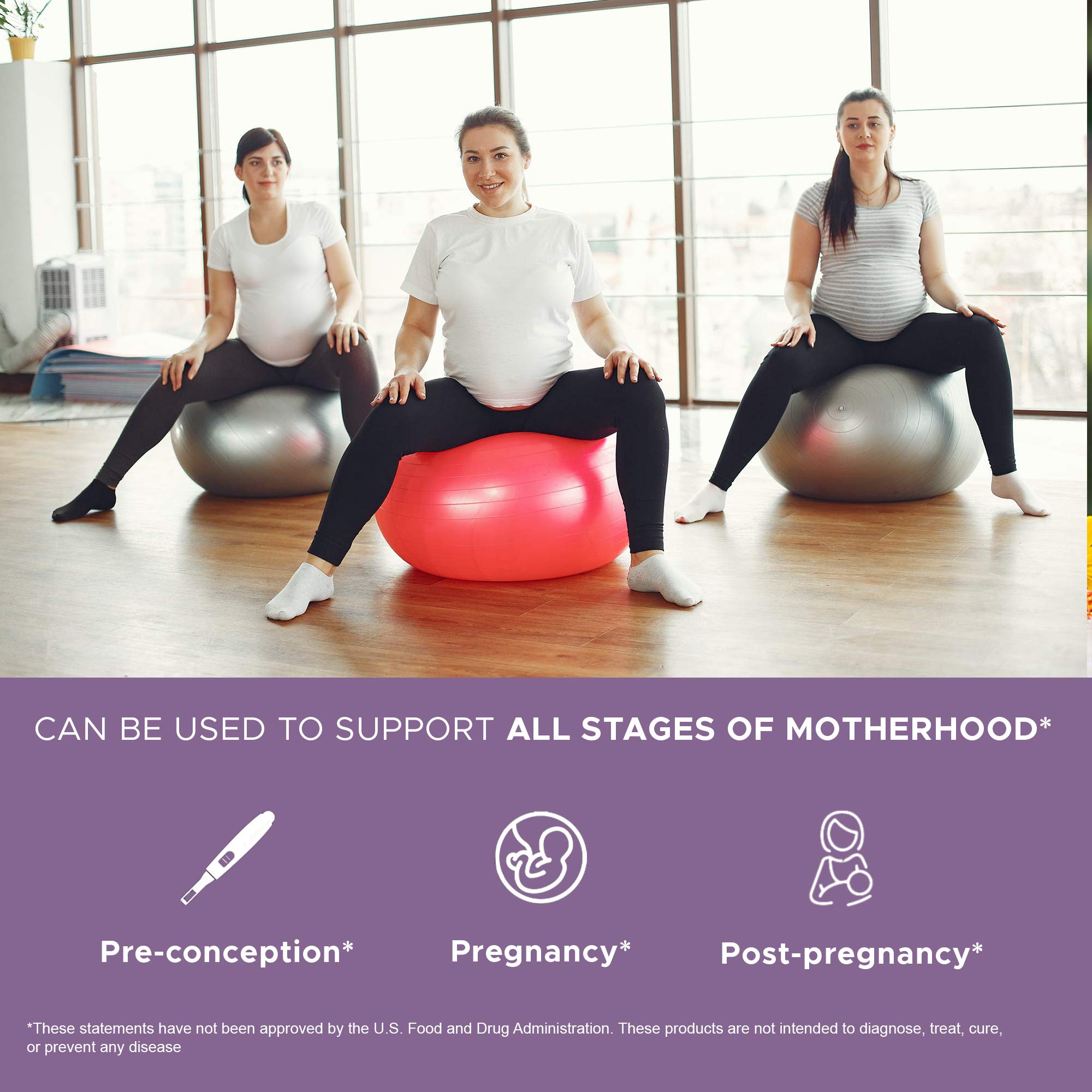 Bottle with glass illustrating usage