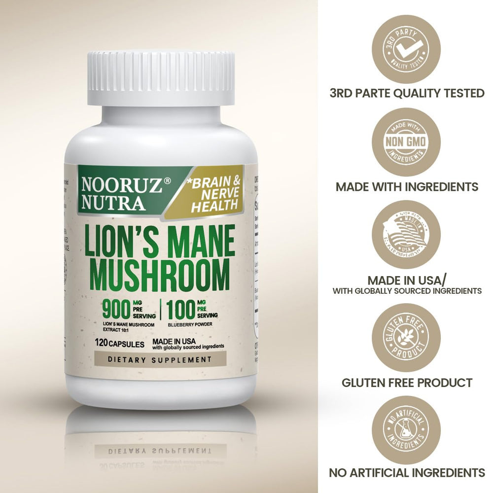 NOORUZ Lion's Mane 10:1 extract highlight image