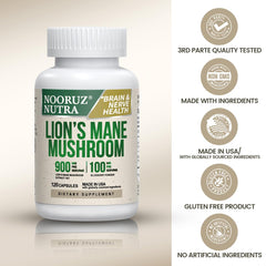 NOORUZ Lion's Mane 10:1 extract highlight image