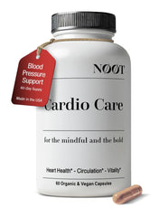 NØØT Cardio Care bottle front label