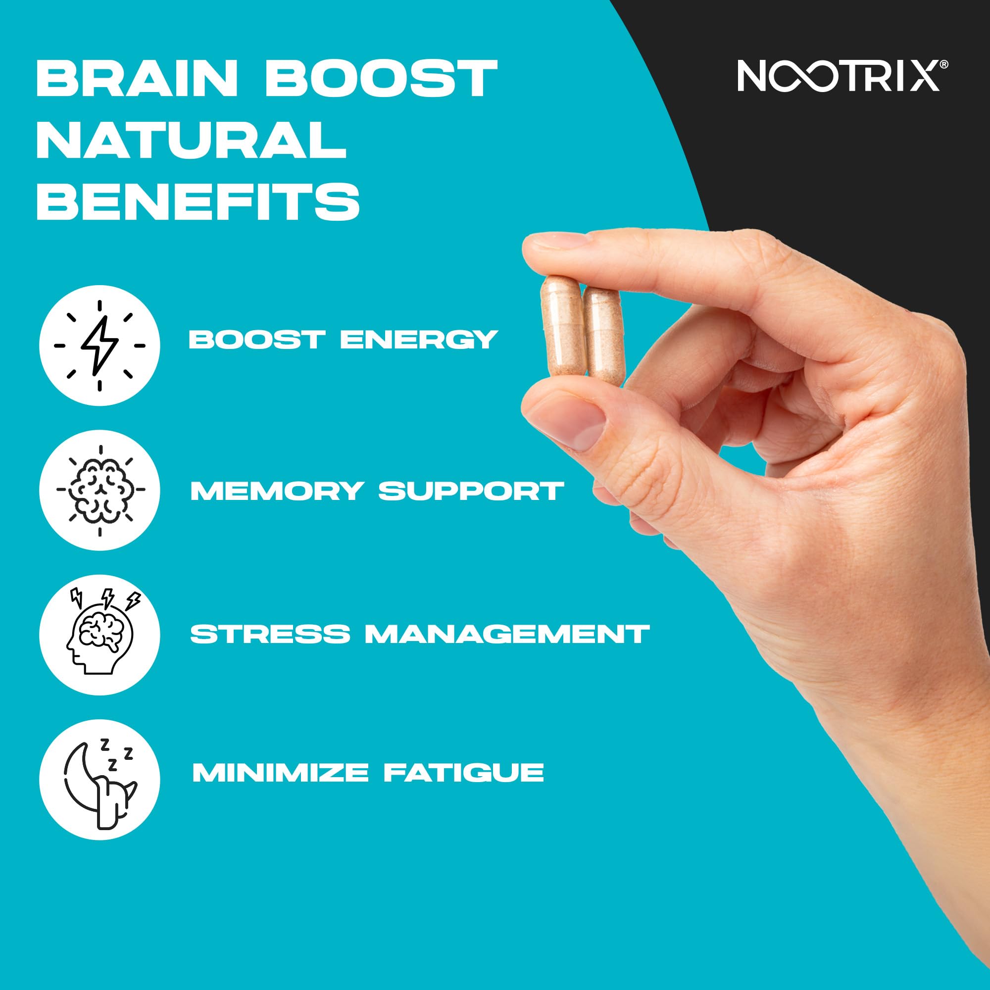 Capsules of Nootrix Brain Boost