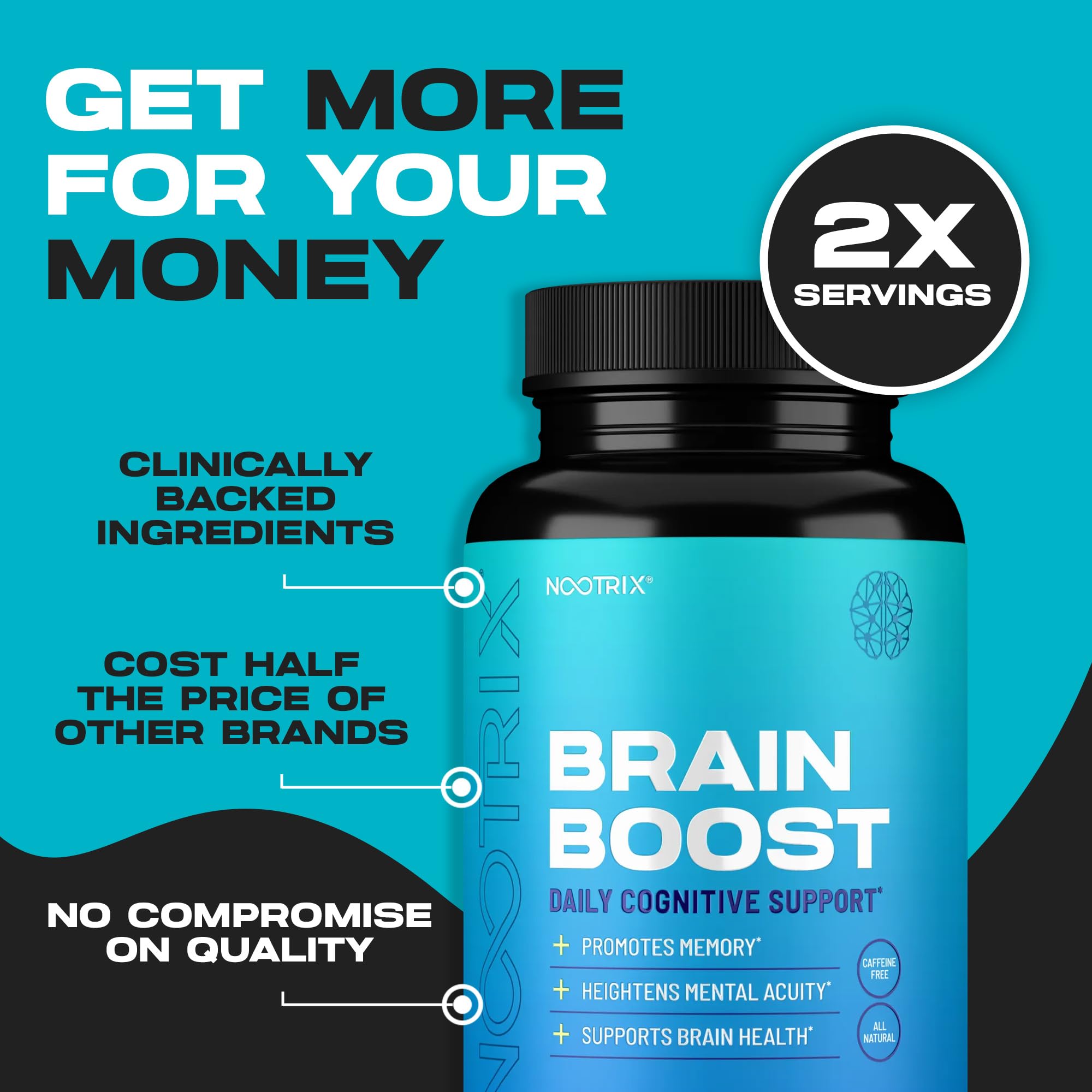 Box packaging of Nootrix Brain Boost