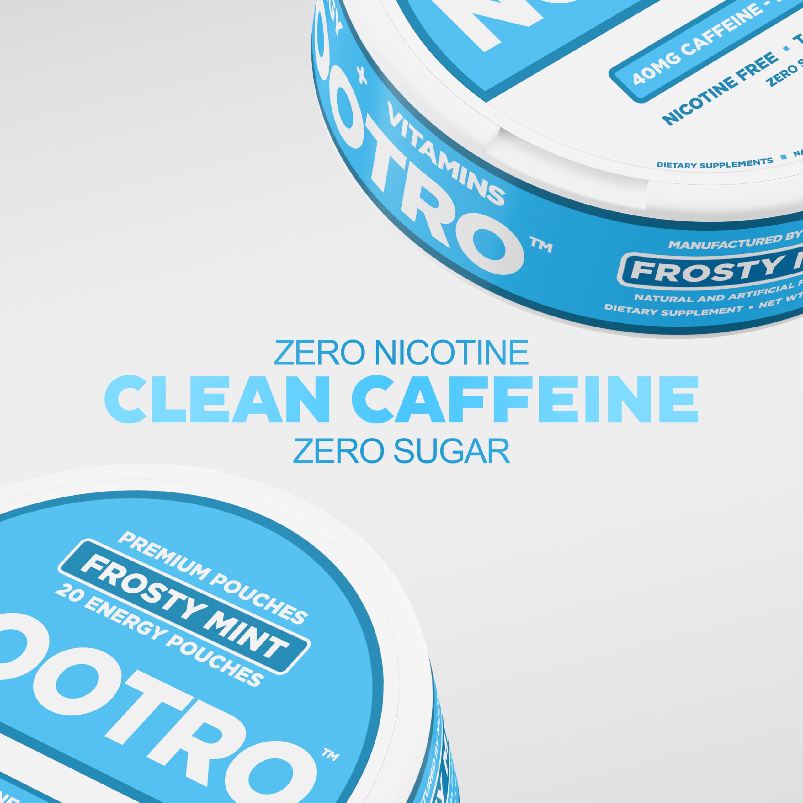 Nootro pouches with Magnesium indicating natural energy processes.
