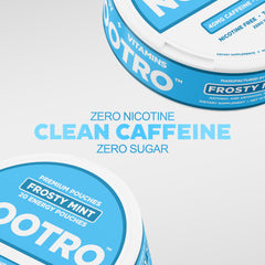 Nootro pouches with Magnesium indicating natural energy processes.