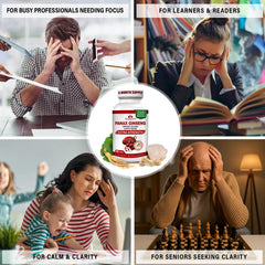 Nootropic brain supplement capsules illustration