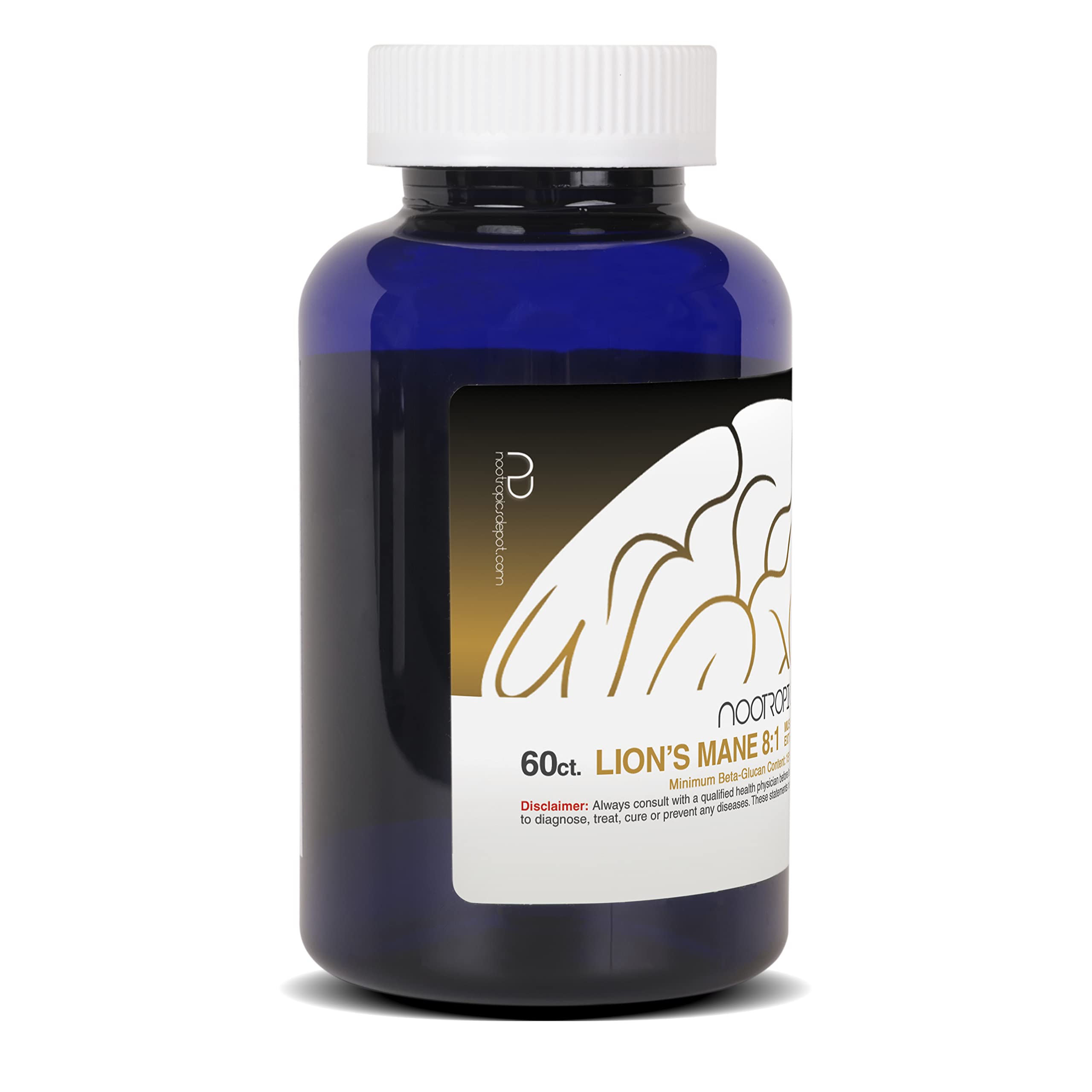 Lifestyle setup with Lions Mane capsules