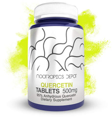 Bottle of Nootropics Depot Quercetin Tablets 500mg (60-count)