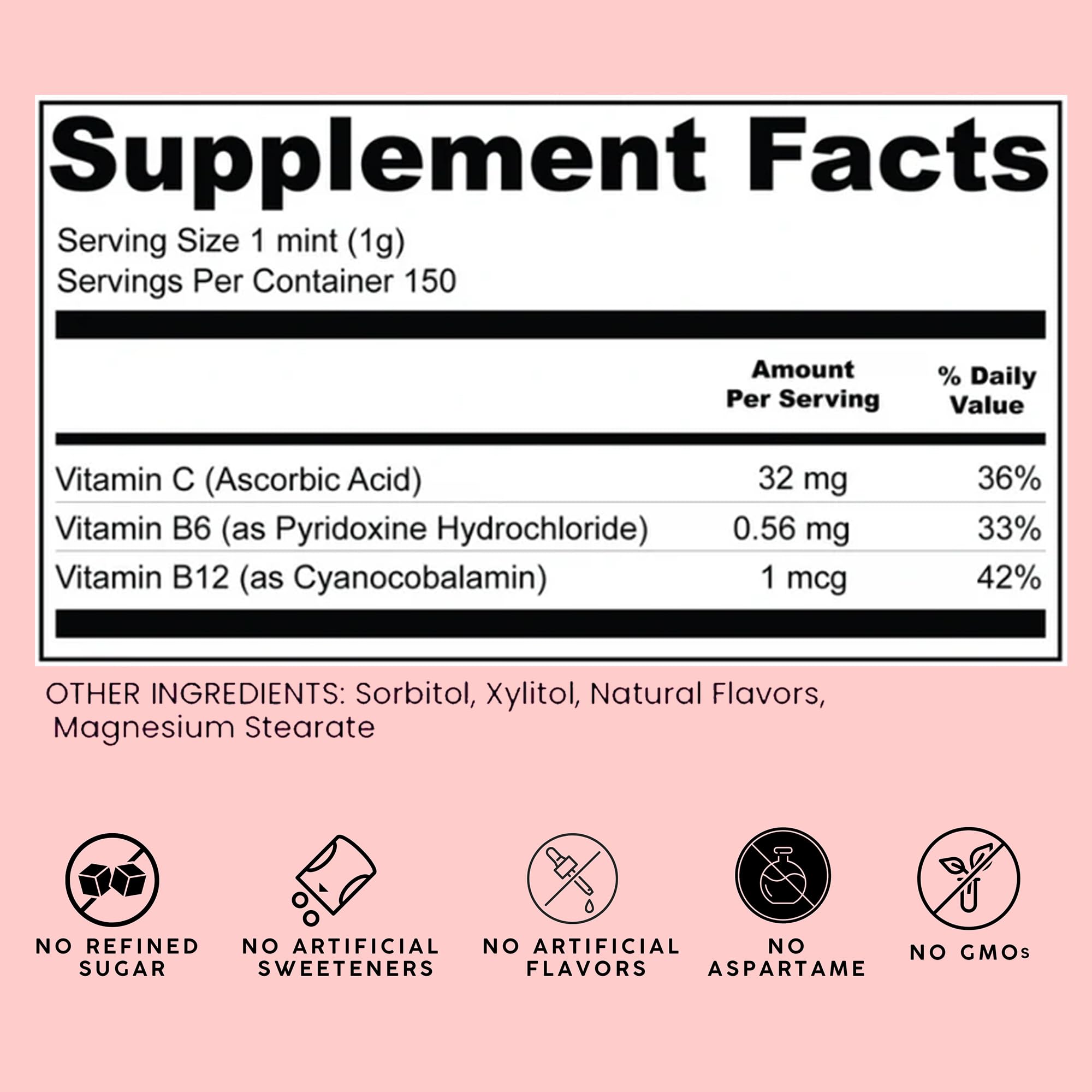 Person using NOOZ Vitamin Mints for wellness