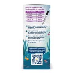 Nordic Naturals Baby’s DHA unflavored ingredients and DHA omega-3