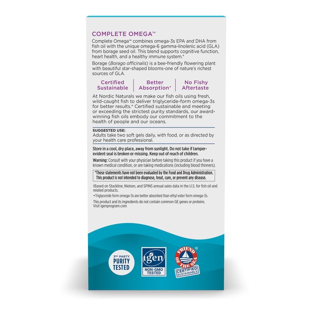 Close-up of lemon-flavored omega-3 soft gels