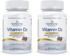 Nordic Naturals Pro Vitamin D3 Gummies Wild Berry bottle with 60 gummies