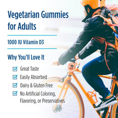 Ingredients panel for Nordic Naturals D3 gummies