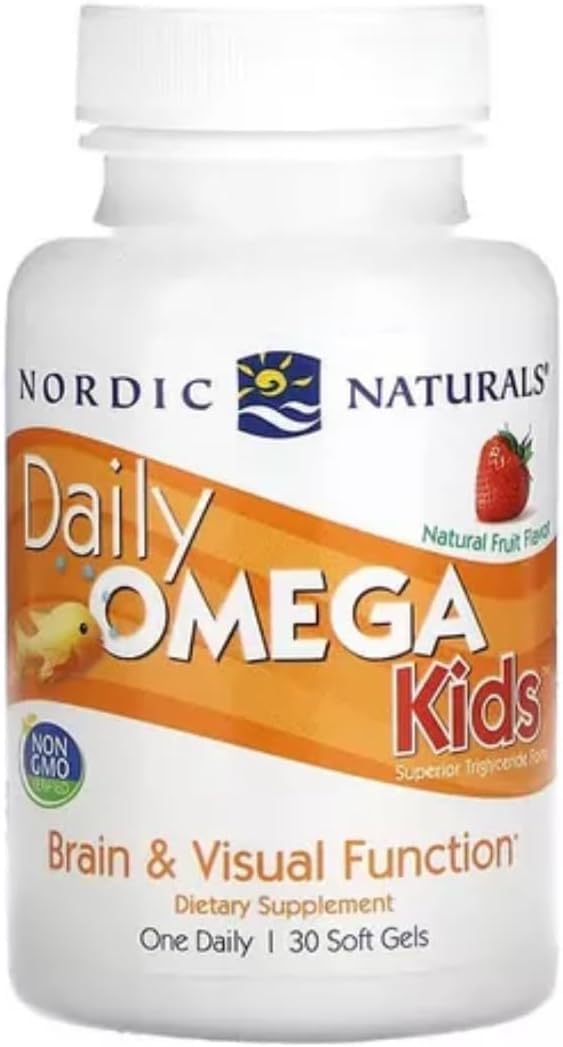 Nordic Naturals Daily Omega Kids bottle — easy daily omega-3 support for kids