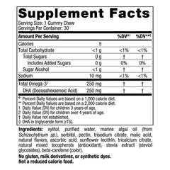 Gummy chews close-up in Passion Fruit Lemon flavor