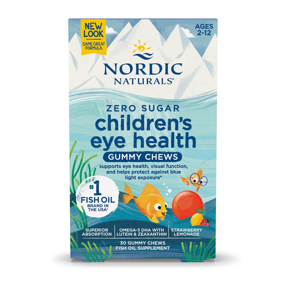 Nordic Naturals Eye Health Gummies Strawberry Lemonade packaging