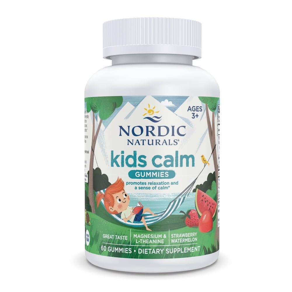 Front view of Nordic Naturals Kids Calm Gummies packaging