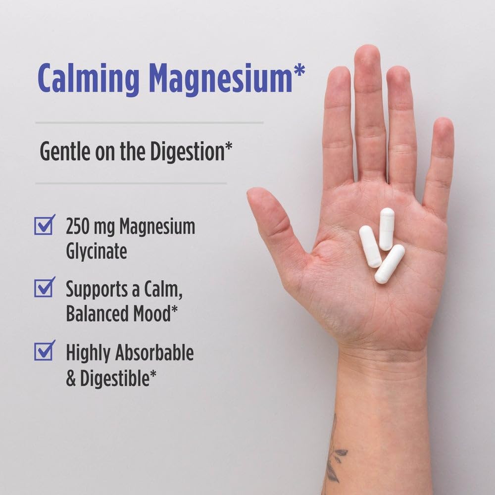 Close-up of glycinate capsule texture