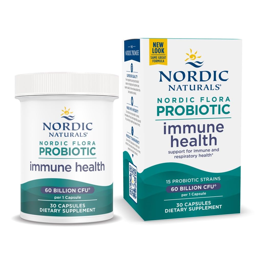 Nordic Naturals Nordic Flora Probiotic Immune Health bottle