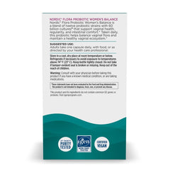 12 probiotic strains highlighted on label
