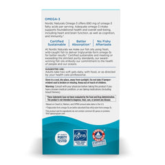 Close-up of Nordic Naturals Omega-3 Lemon soft gels