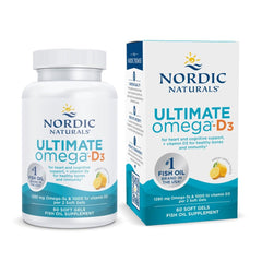 Nordic Naturals Omega-D3 Lemon bottle front label