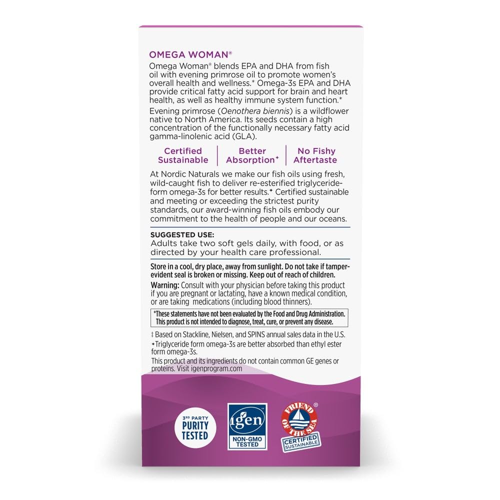 Soft gels of Omega-3 and evening primrose oil