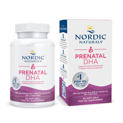 Nordic Naturals Prenatal DHA Unflavored bottle front view