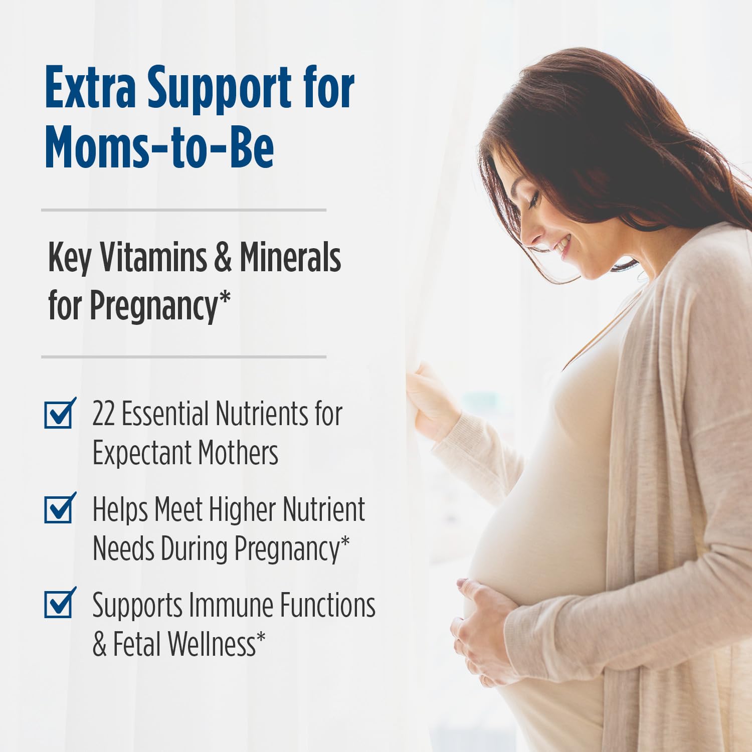 Nordic Naturals logo on prenatal multivitamin packaging