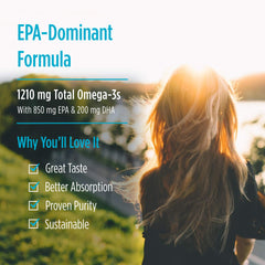 EPA-dominant ProEPA formula concept illustration