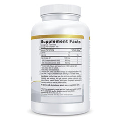 Close-up of ProOmega Lemon soft gels