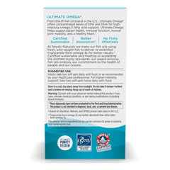 Front packaging of Nordic Naturals Ultimate Omega Lemon