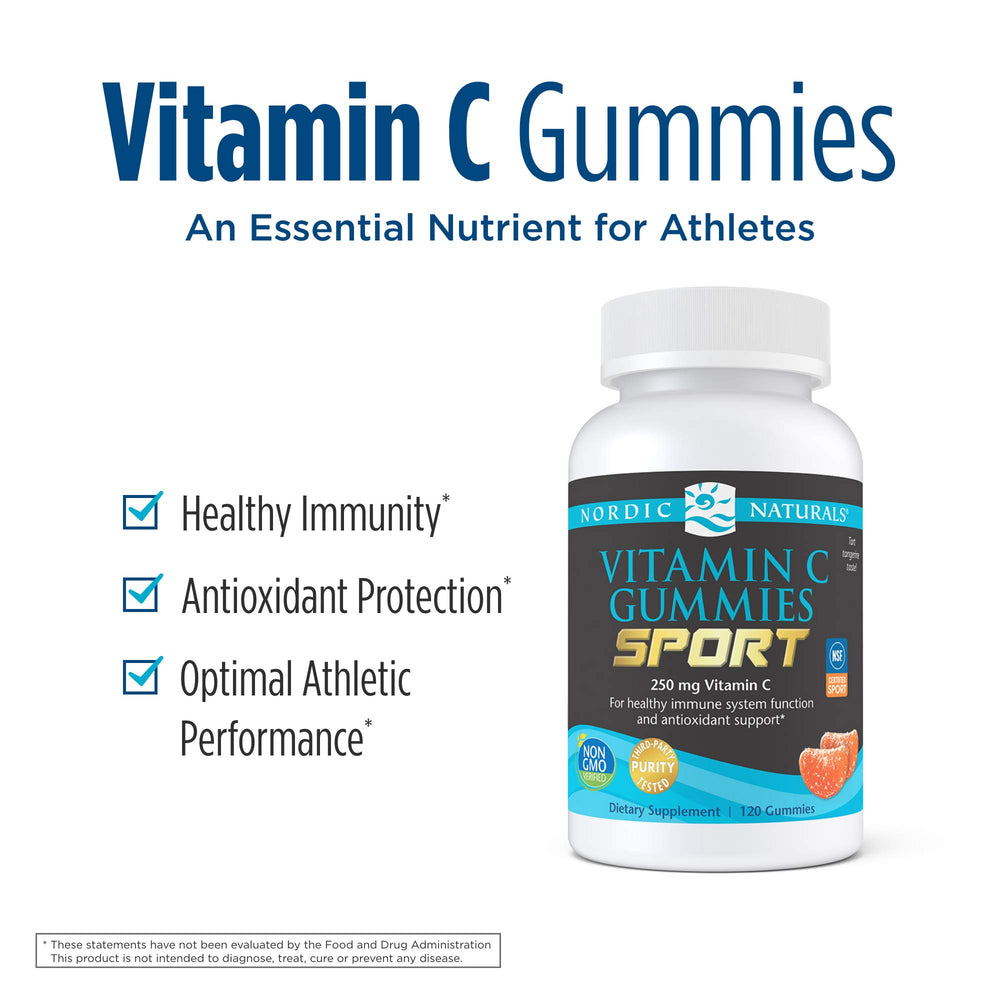 Close-up of Tart Tangerine Vitamin C Gummies