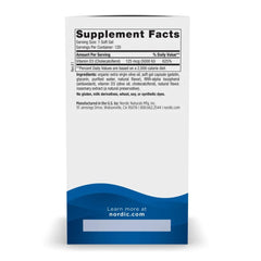 Orange-flavored Vitamin D3 5000 IU mini soft gels - easy to swallow