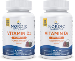 Nordic Naturals Vitamin D3 Gummies Wild Berry bottle