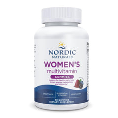 Bottle of Nordic Naturals Women's Multivitamin Gummies – Mixed Berry flavor