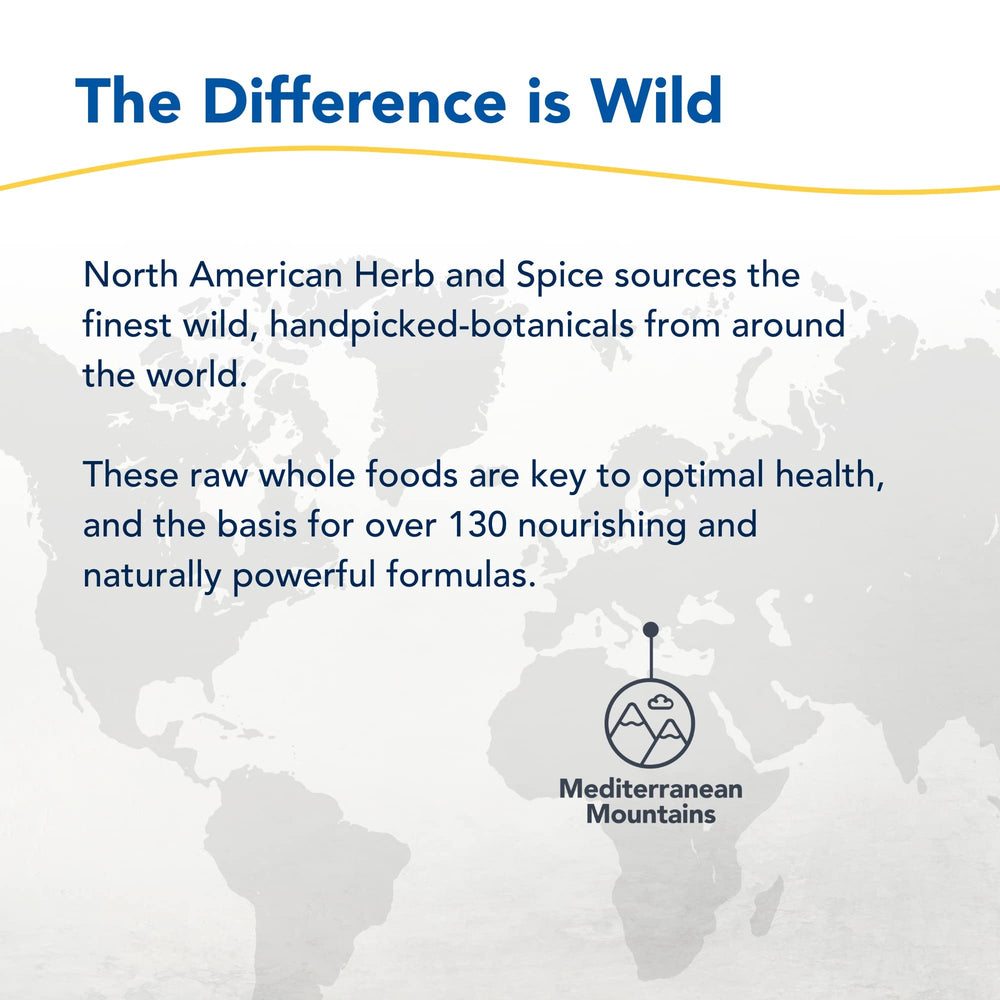 Wild-sourced ingredients from pristine regions