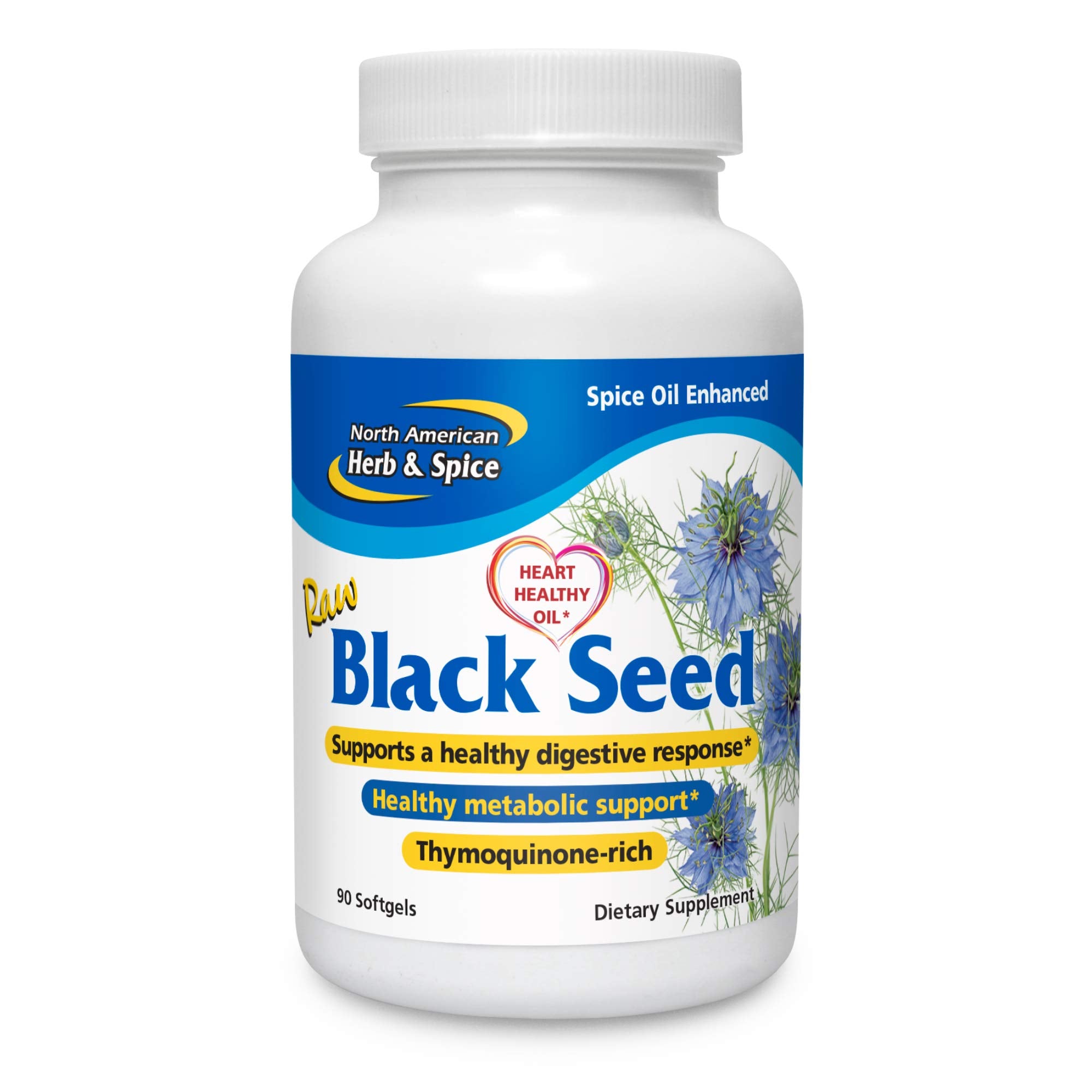 North American Herb & Spice Black Seed Oil 1000 mg bottle