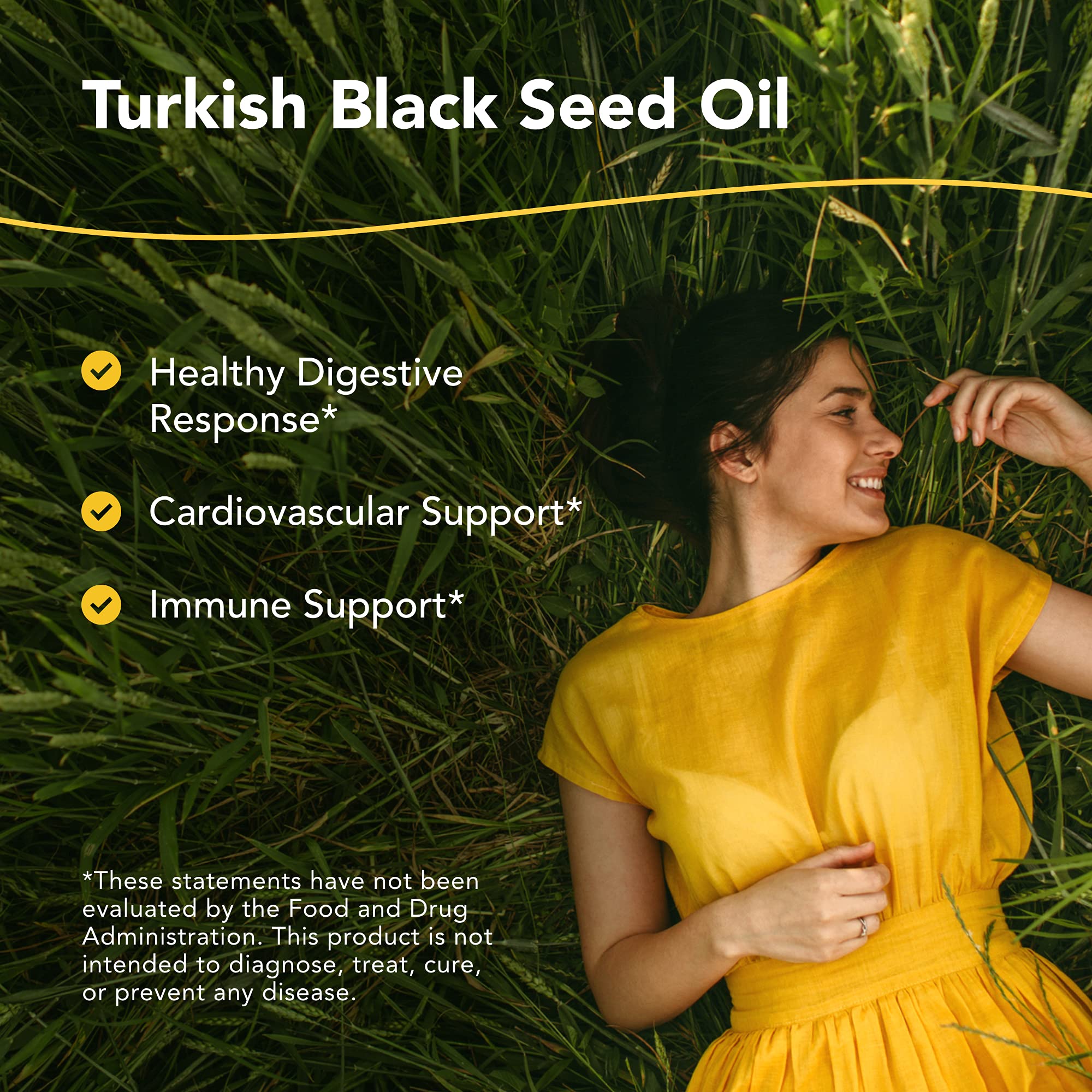 Bottle of North American Herb & Spice Black Seed Oil with label