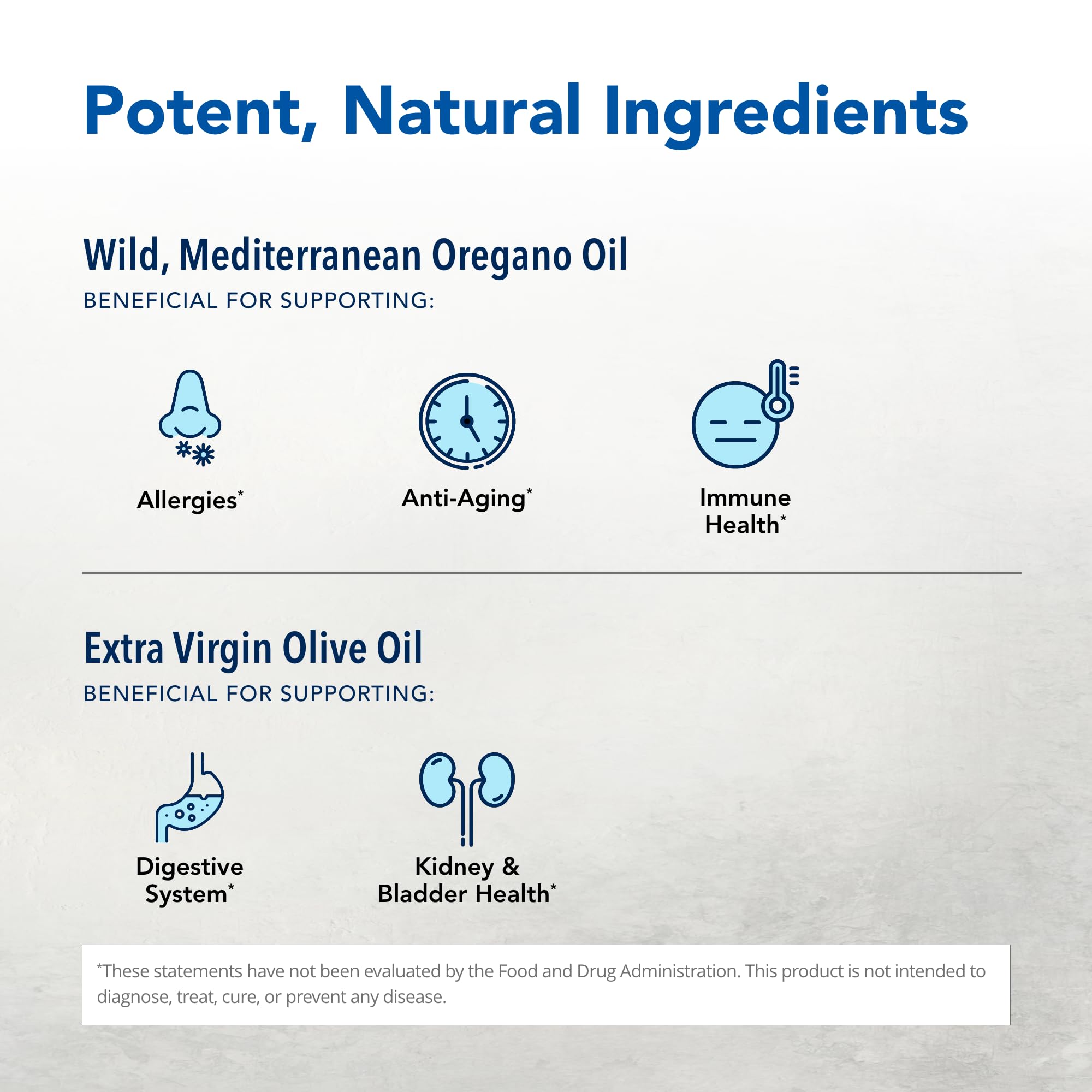 Ingredients: organic wild Mediterranean oregano oil and organic extra virgin olive oil
