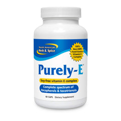 Purely-E Gel-Capsules 60-count package front