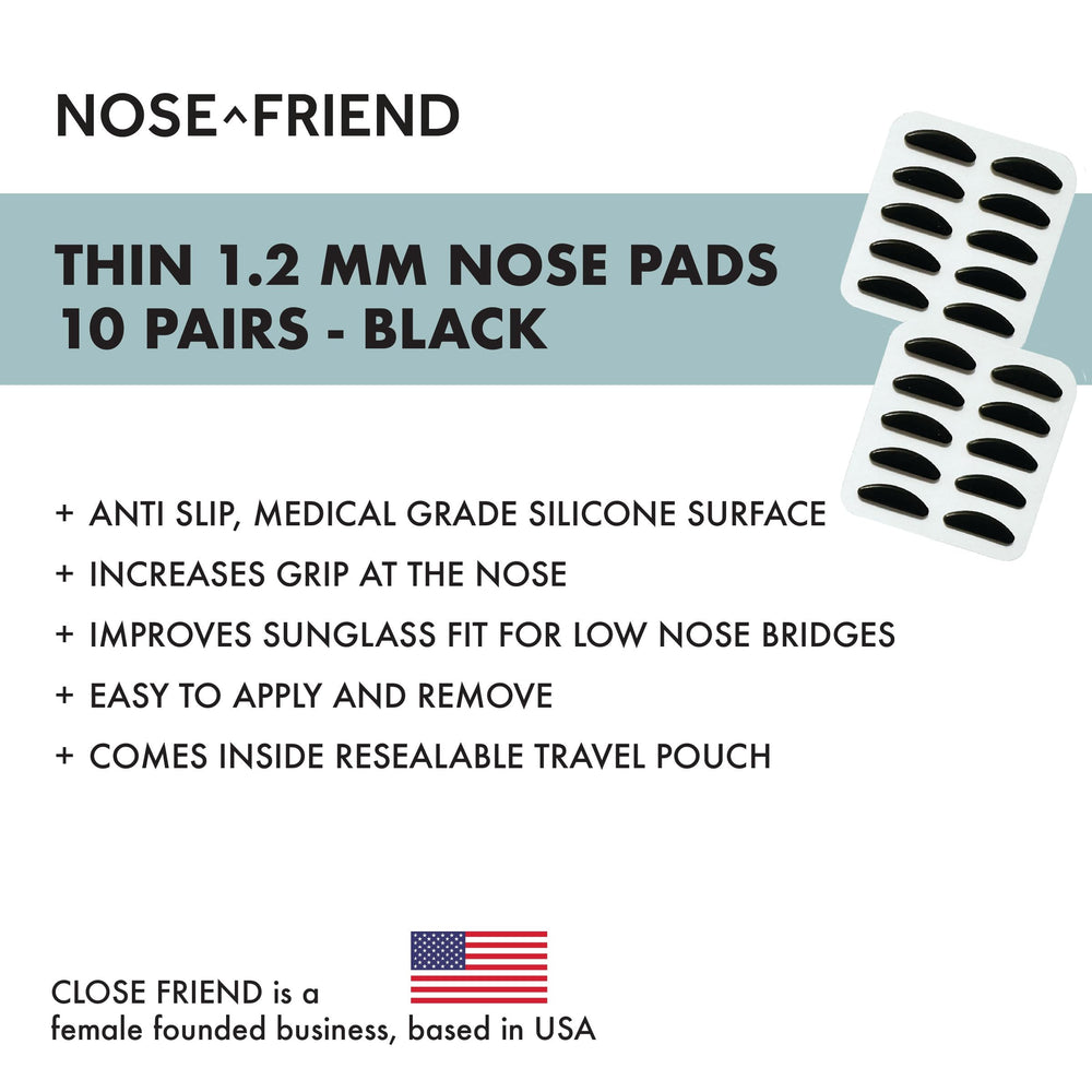 NOSE FRIEND 10 Pairs Anti-Slip Nose Pads for Glasses, view 3