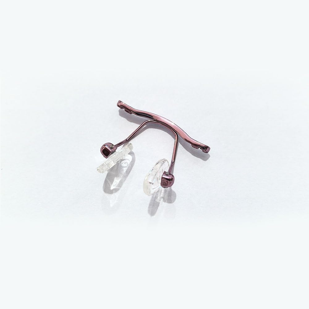 Eyewear nose pad arm metal replacement purple - image 3