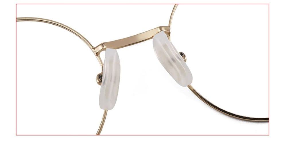 Slip-on silicone nose pad covers 18mm, translucent