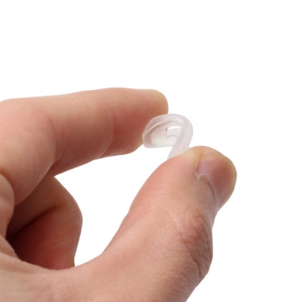 Soft cushion silicone nose pad covers for glasses in clear