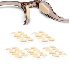 Drop shape foam nose pad, 1.0mm, skin color, close-up