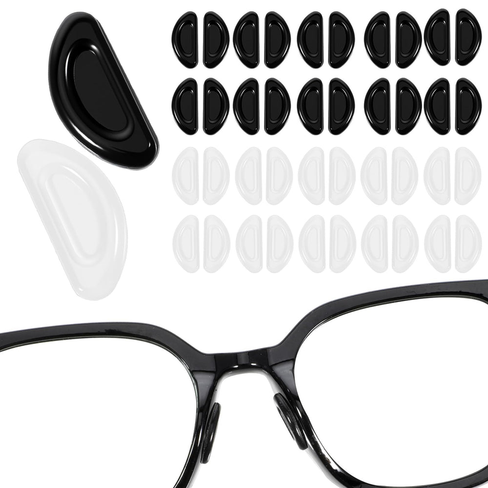 20 pairs of silicone eyeglass nose pads
