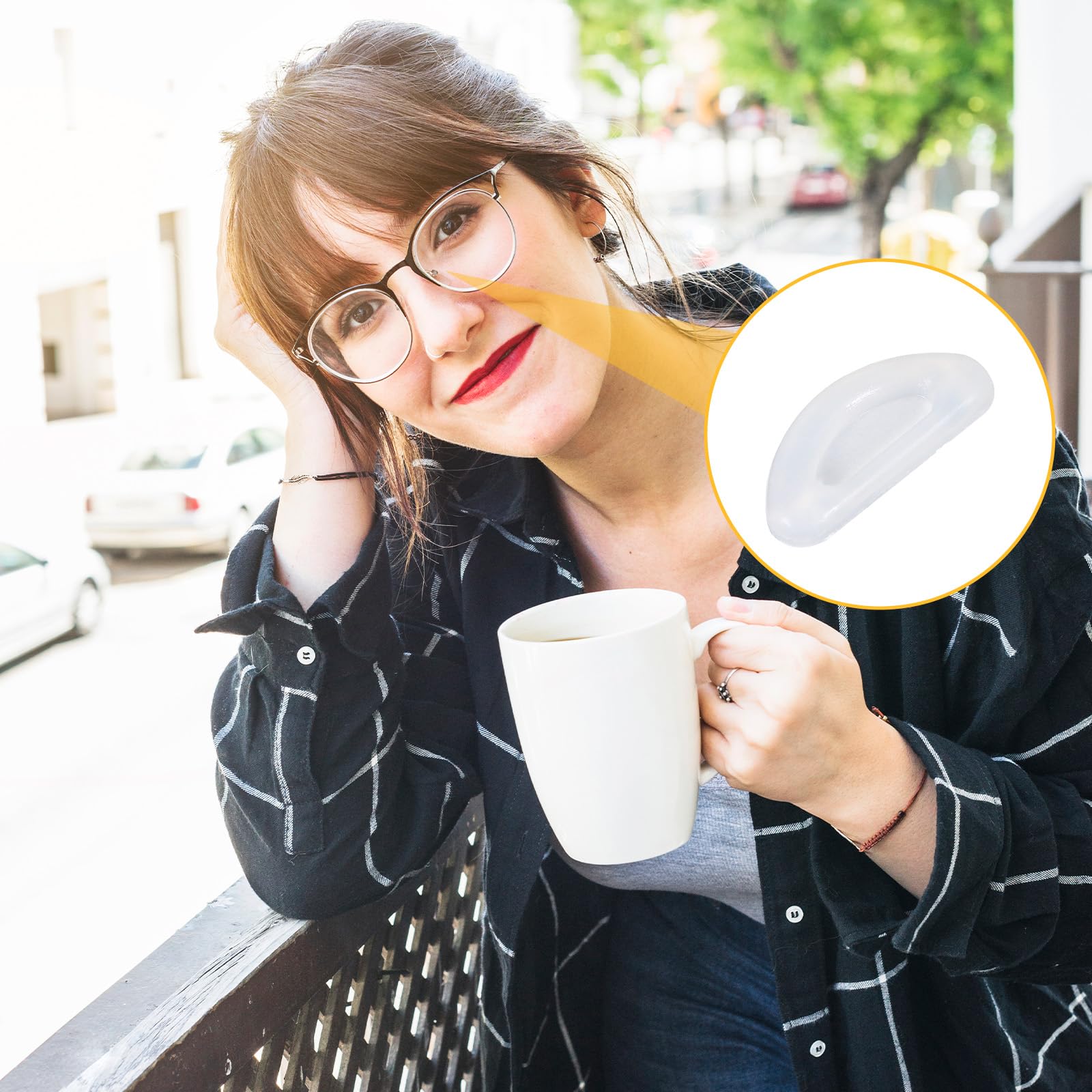 Universal fit for metal frames, full-rim glasses, and sunglasses