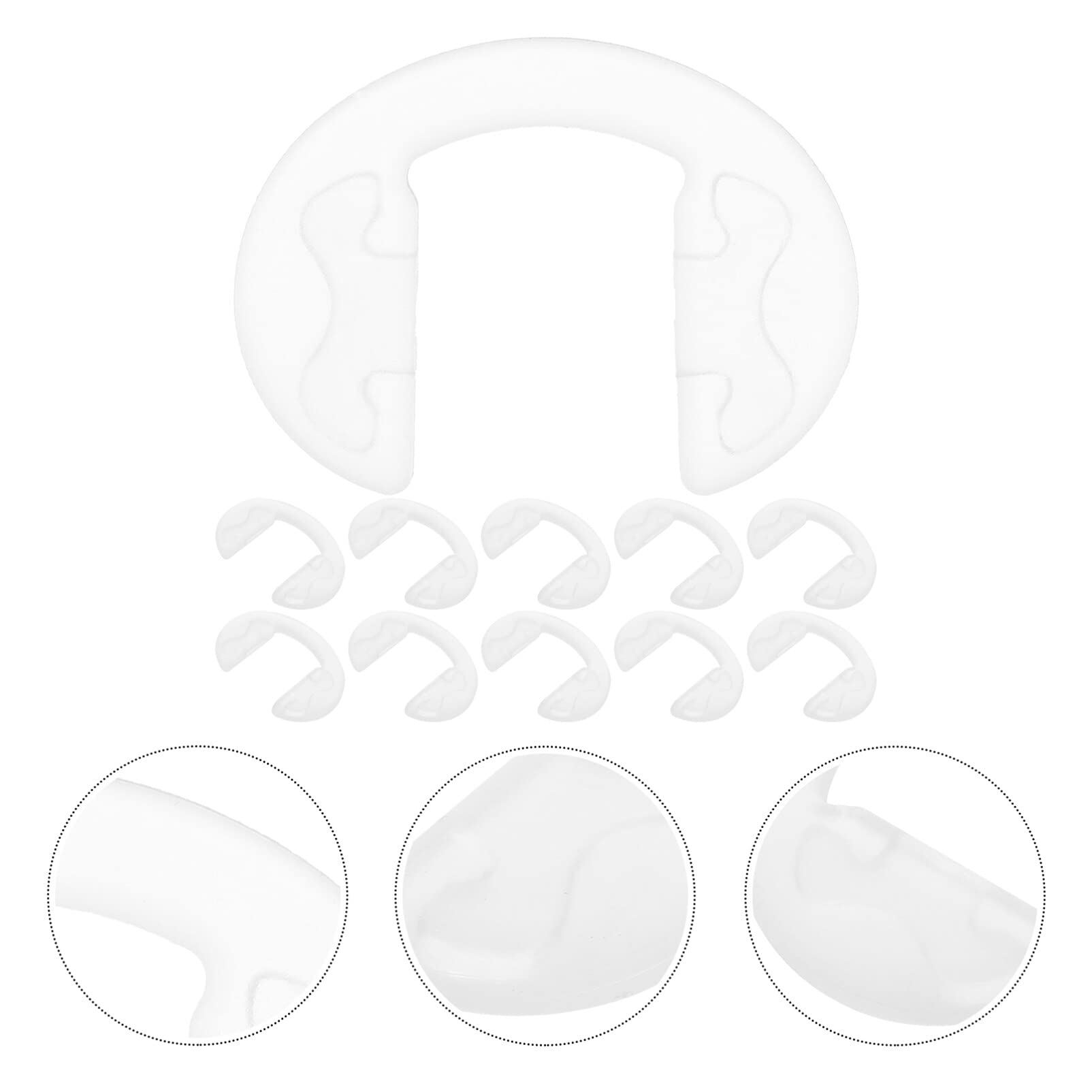 Showcasing universal compatibility of silicone nose pads