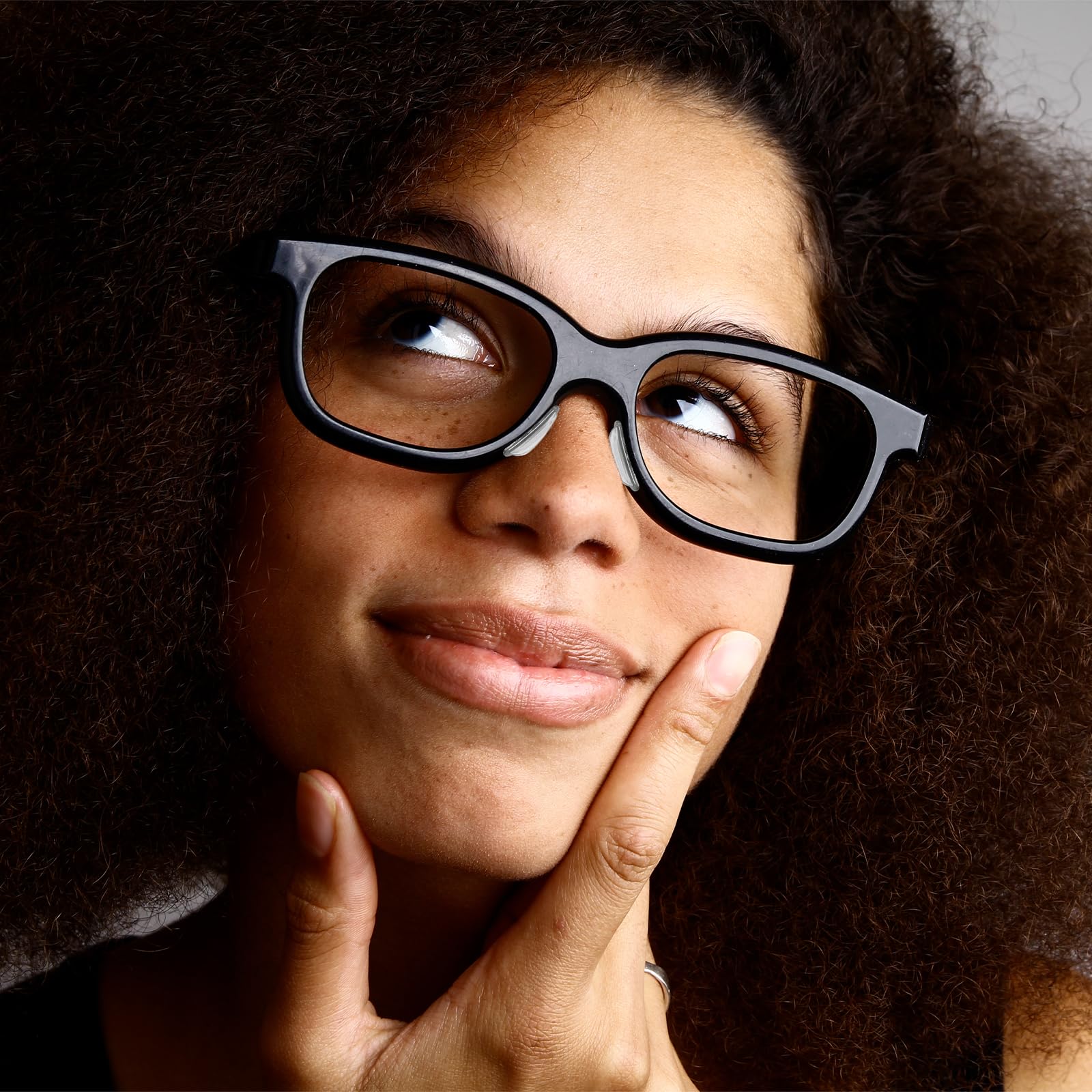 Comfy silicone nose pads for eyeglasses and sunglasses