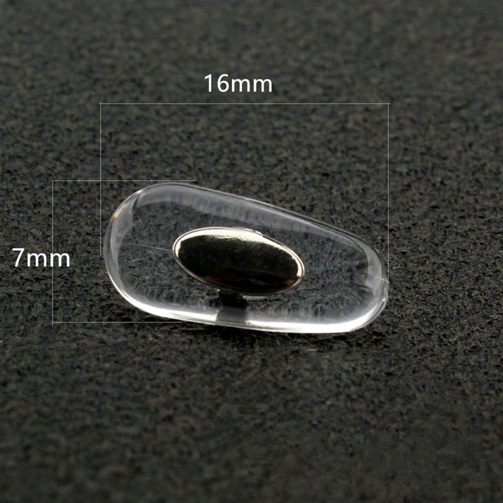 Close-up of cross-shaped nose bridge pad material